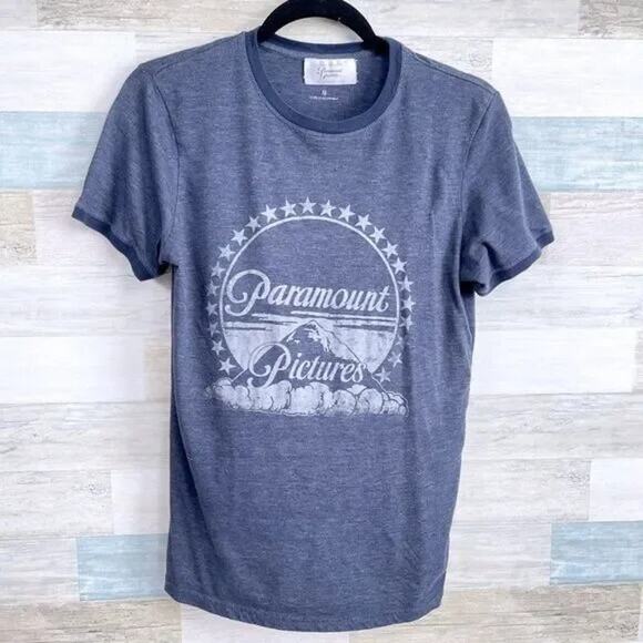 PARAMOUNT Pictures Graphic Tee Gray Womens Small - Picture 3 of 5